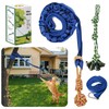 VibeVerve Outdoor Dog Bungee Tug Toy,Interactive Tether Tug of War