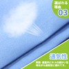 TERZWAED Waterproof Sheets in Sky Blue, for Incontinence, Half-Body Type,