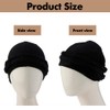 FASOTY Turban for Men Silk Satin Lined Hair Wrap Cover