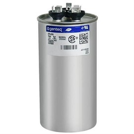 70/5 MFD uF 70+5 Dual Run Capacitor 370 vac Volts AC Motor # 27L633 C3705R
