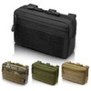 Tactical Molle Admin Pouch Multi-Purpose Modular Utility Tool Bag, Small