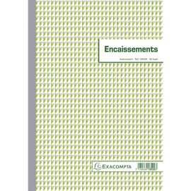 Exacompta - Ref. 13520E - 1 COLLECTION Manifold - 50 numbered carbonless sheets in 2 copies (1 original + 1 copy) - A4 format - FSC certified - made in France