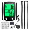 Bike Computer, 19 Functions IP54 Waterproof GPS Speedometer Odometer, Wired