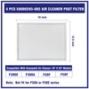 4 Pcs 50000293-002 Post Filter 16" x 12.5" Compatible with