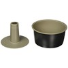 Seitori Seisakusho D-063 Black Figure, Chiffon Cake Mold, Removable Bottom,
