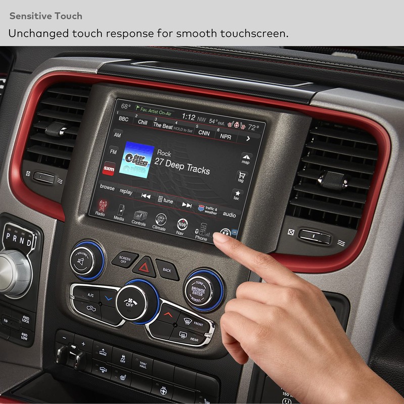 INNOSURE Premium Glass Screen Protector for (2013-2025) Ram 1500 2500HD