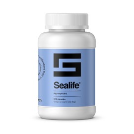 ANCIENT HEALTH | Alga Espirulina Sealife 5 Frascos con 100 Capsulas Cada Frasco