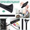 Pack of 500 Cable Management Kit, Cable Management with Cable