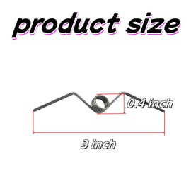 Self Opening Door Hinge Butterfly Be Applicable to 5/8" and 1/2" Radius Hinges Self Opening Door Hinge Spring Reverse Acting（ 8pcs）