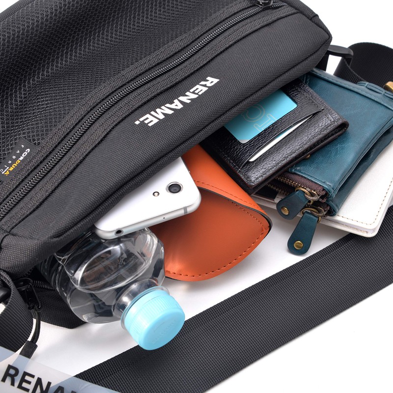 [Rename] CORDURA Nylon Shoulder Bag RSN80028, black, F