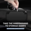 Tmengdao Sunglass Holder for Car, Multi-Functional Stick-On Glasses Storage Box,