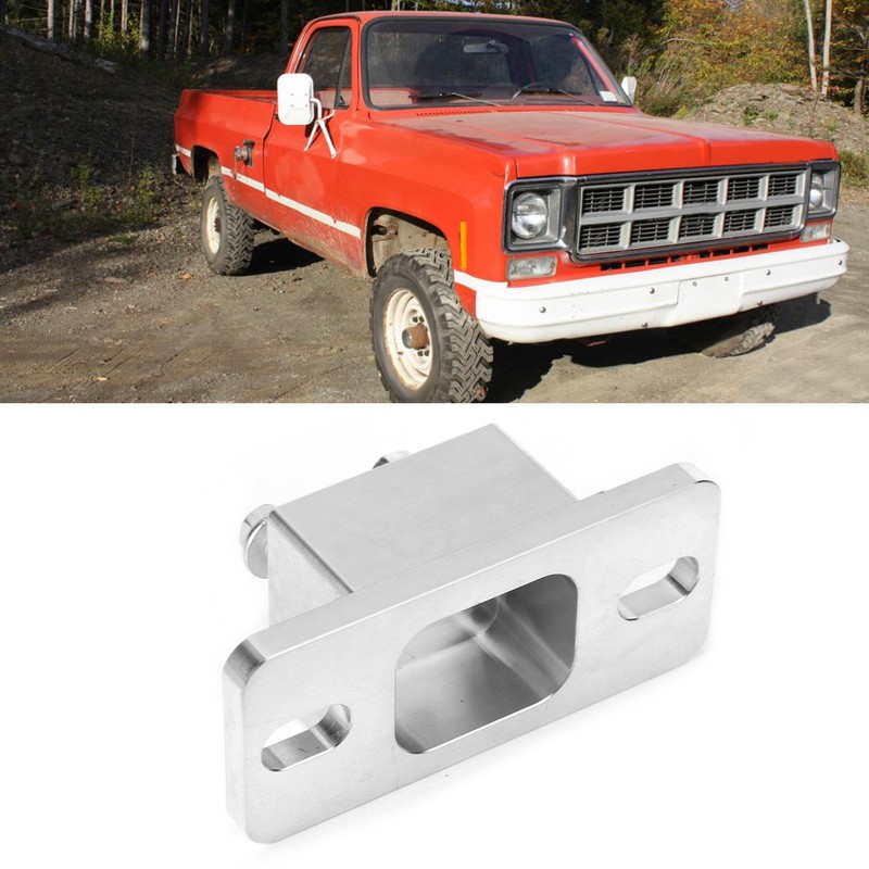 Solid Transmission Mount Aluminum Alloy Mounting Base Fit for Chevy