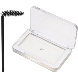 BESPORTBLE Jabón para forma a las cejas con fórmula no irritante en estuche acrílico para fijación duradera en uso diario