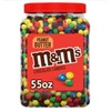 M&M’S Chocolate Candy Bulk Jar Peanut Butter Milk Chocolate 55