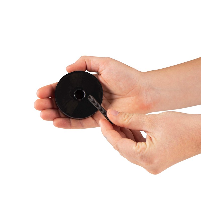 Isolate It!: Sorbothane Anti-Vibration Leveling Mount - 1/4-20 2" Stud