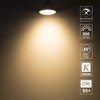 DiCUNO GU10 LED Bulbs 5W Warm White, 3000K, 500lm, 45