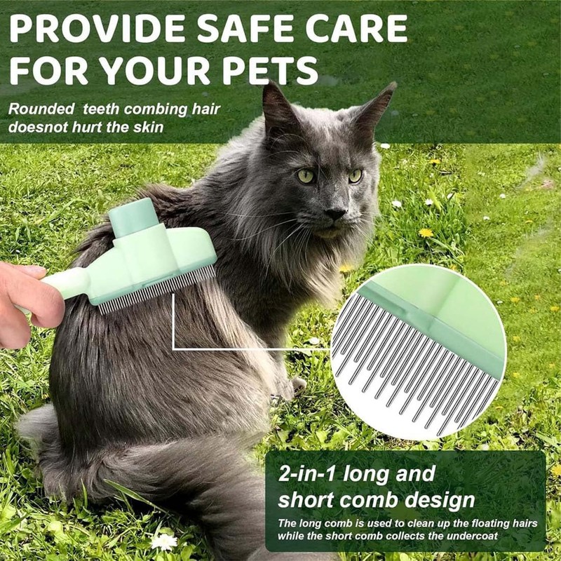 Pet Comb for Cats,Pet Hair Removal Comb Flea Comb with