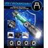 Vnina Flashlights High Lumens Rechargeable USB C Flash Light, Super
