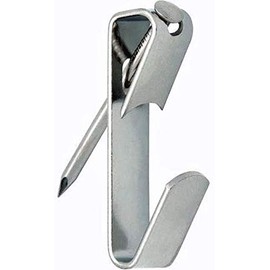 Premium Quality 50 Pound Picture Hangers with Nails (100)