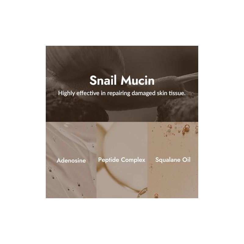 Mizon Korean Cosmetics Snail Repair Eye Cream, 1 Ounce