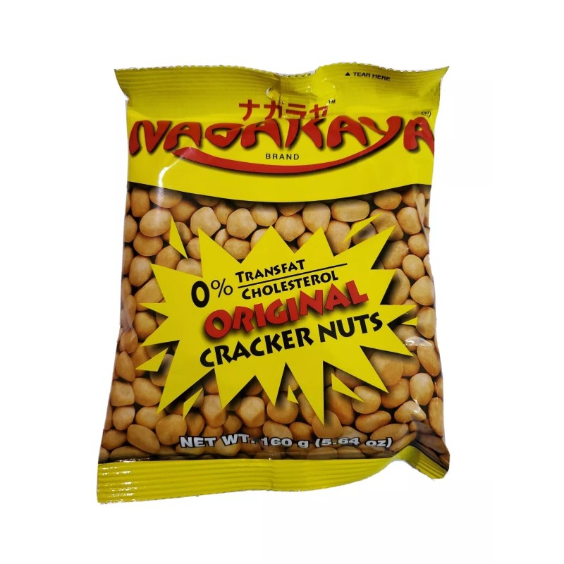 Nagaraya Cracker Nuts Original Flavor Coated Peanuts Snack Crunchy