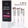 MAANGE Set de Brochas de Maquillaje 4 Piezas Brochas de