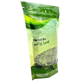 Fig Leaf Tea, Hoja de Higo, Quiere Te, 1.76 Oz (50 Grams), 1 Pack, Up to 20 Cups, Crushed Fig Leaf Tea, Loose Leaves, 100% Natural, Resealable Bag, Product From Mexico, Herbal Tea, Fig Infusion
