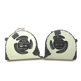 Fleshy Leaf New Replacement CPU+GPU Cooling Fan for Dell Inspiron 15 7577 7588 G7-7577 G7-7588 G5-5587 Series DFS541105FC0T DFS2000054H0T