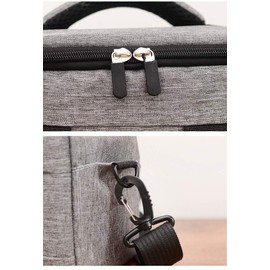 EOS Kiss X10i SLR Camera Bag, Men's, Camera Bag, Shoulder Handbag, Shoulder Strap, Compatible with DSLR and Lens Storage, Camera Case, Camera Bag, Built-in Belt Loop, SLR Camera Bag (Black)