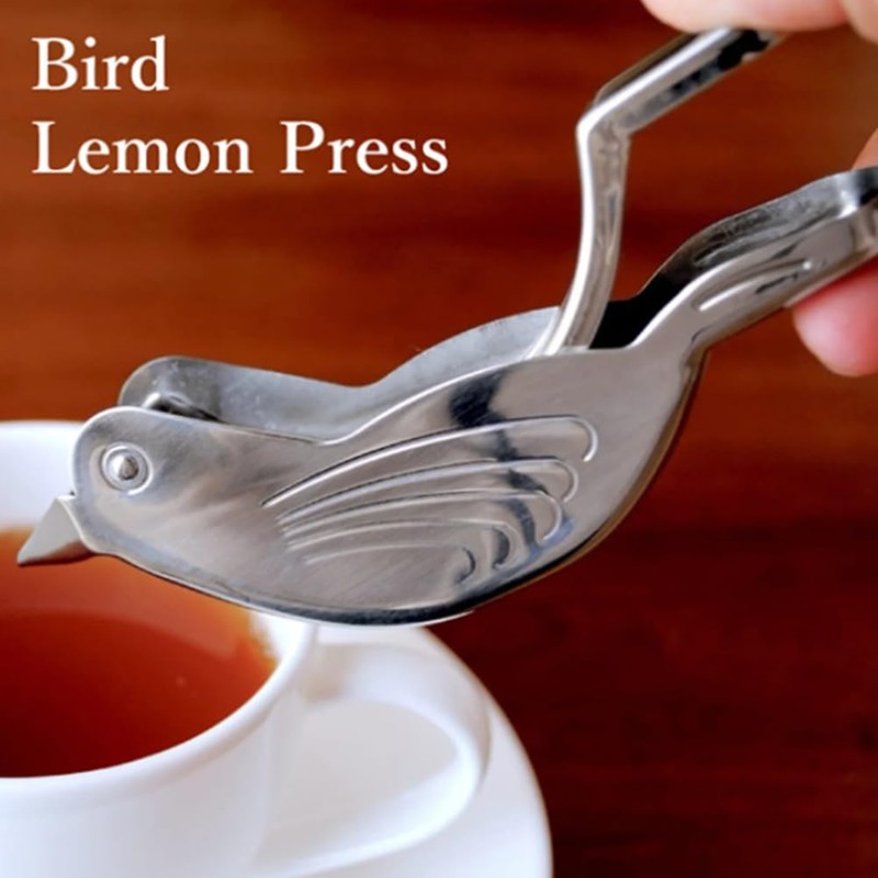 Lemon Squeezer Stainless Steel Lemon Wedge Squeezer Manual Lemon Juicer