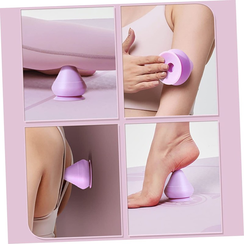KOMBIUDA Suction Cup Massage Ball Back Neck Lumbar Spine Relief