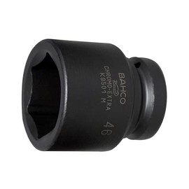 Bahco K9501M-27 6 Edge Hexagon Socket, Black, 27 mm