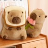 shownicer Plush Toy Capybara Cuddly Toy Stuffed Toy Kawaii Capybara