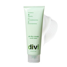 Divi Air Dry Styling Cream - Fights Frizz for 24 hrs, for Natural Hair Texture, Smooths & Defines Curls - 4 Oz