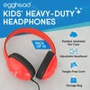Egghead Heavy-Duty Kids' Headphones with Padded Ear Cups and 6'