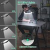 10X 30X Floor Magnifying Glass with Light and Stand,36 LED