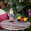 Alpine Corporation 12" H Uncle Sam Gnome of The Brave