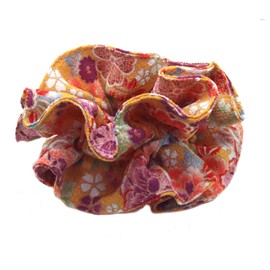 Magic Style Hair Accessory, Japanese Pattern, Chou Chou Kimono, Present, Hair Ornament, Crepe, Hair Accessory, Hair Ornament, Hair Ornament,