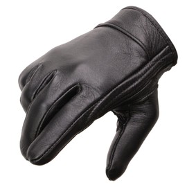 Milwaukee Leather Men's Premium Leather Short Wrist Cruiser Gloves, Black MG7510 (X-Small)