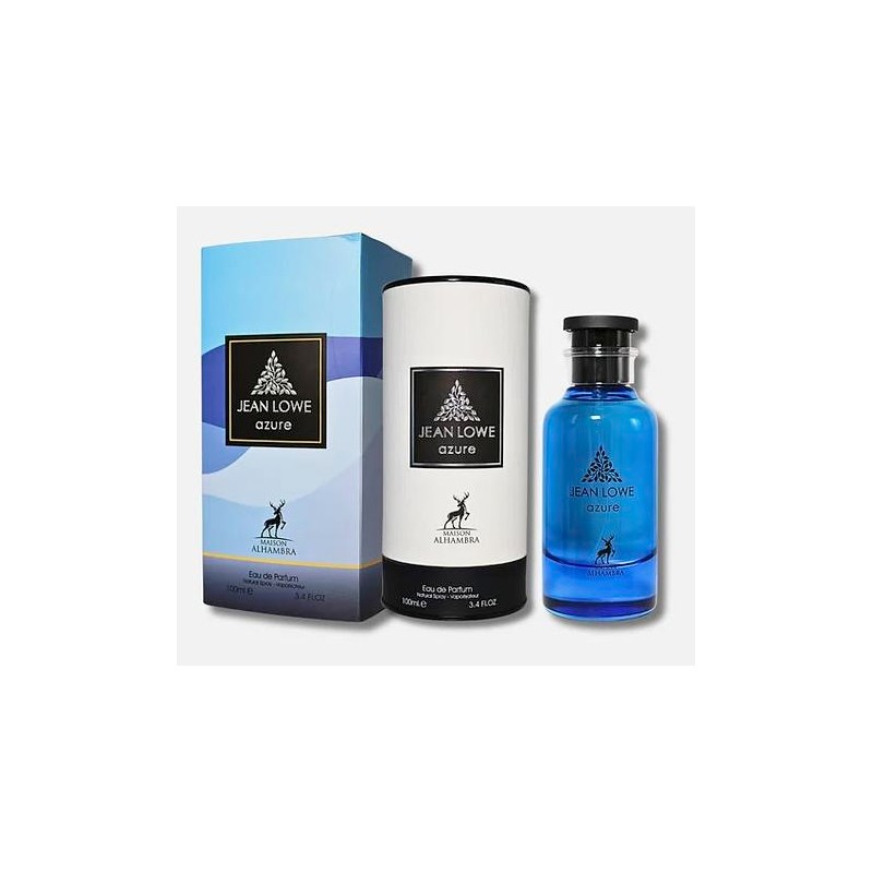 Jean Lowe Azure for men. 3.4 oz EDP spray by