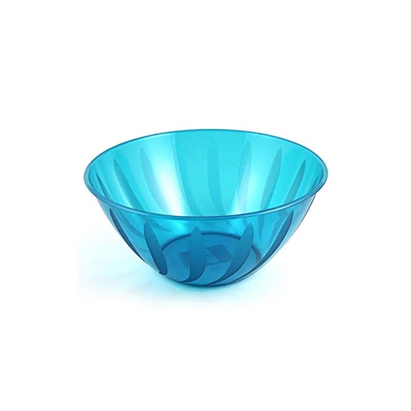 Maryland Caribbean Blue Plastic Large Bowl (164 oz.) 1 Pc.