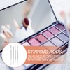 Shineofi Barra Cosmética Acero Inoxidable Piezas Mezclar Base Rubor Sombra