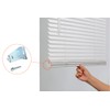4pcs Hold Down Brackets with Install scews Metal Blinds Down
