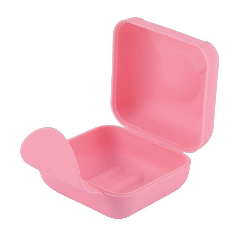 XLKJ Pack of 2 Soap Dish, Small Soap Box with