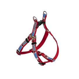 Nobby One Touch Harness Style Red Length 25-35 cm Width 10 mm Pack of 1