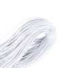 WedDecor 1mm White Elastic Cord Elastic Rope Stretch Fabric Craft