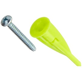 Wallclaw Anchors Hammer-in Drywall Anchor with Screws 1/2" 125 Lb., 90 Lb. 10/Pack