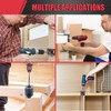 Self-Centering Doweling Jig Kit for Woodworking – Adjustable Width Dowel