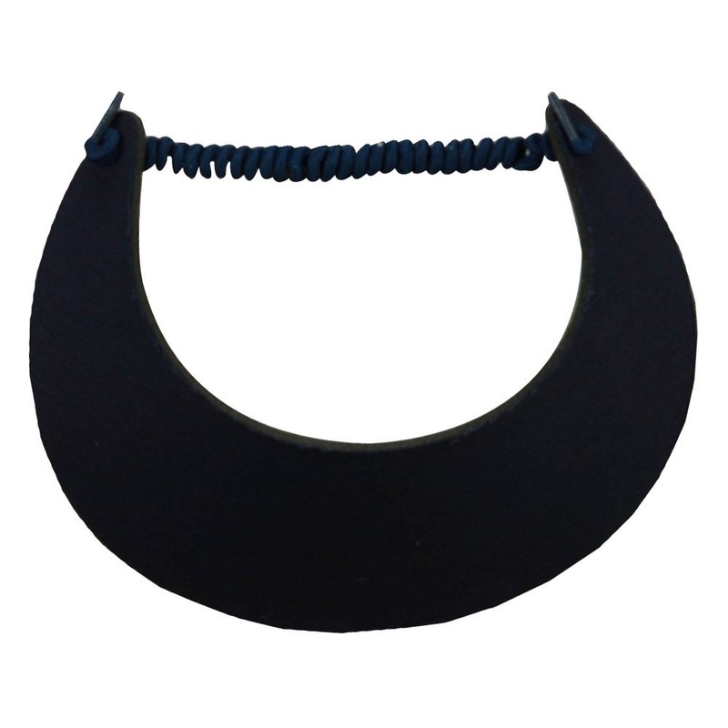 Mega Cap String Visors-Navy OSFM