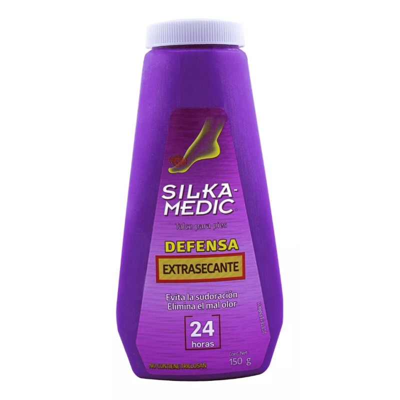 Silkamedic Talco Extrasecante 150 G. Evita Sudoración